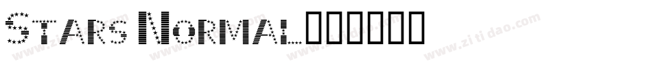 Stars Normal字体转换